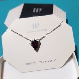 BP Silver Rhodolite Necklace